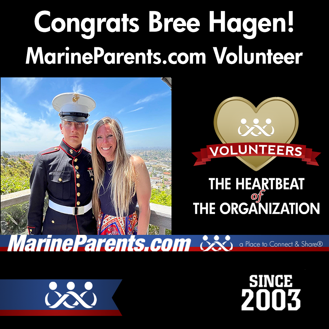 Congratulations to Bree Hagen, our newest Volunteer!