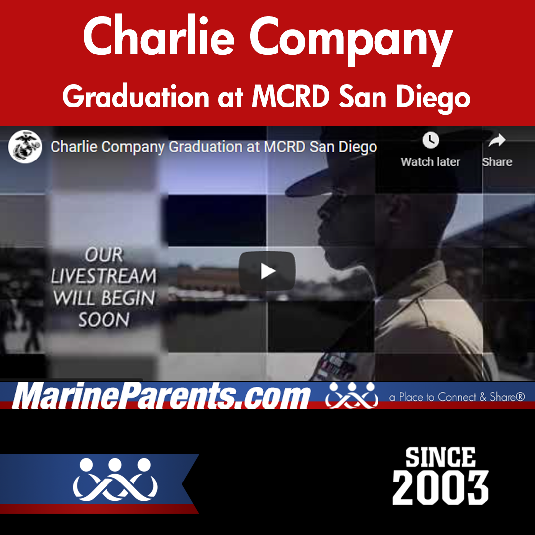 Charlie Company San Diego Graduation