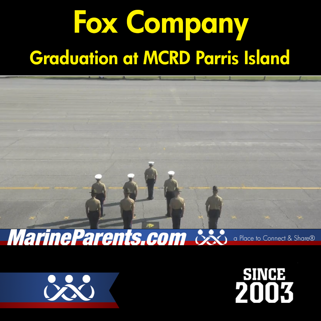 Fox Company Parris Island Graduation