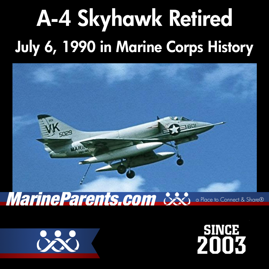 A-4 Skyhawk Retired