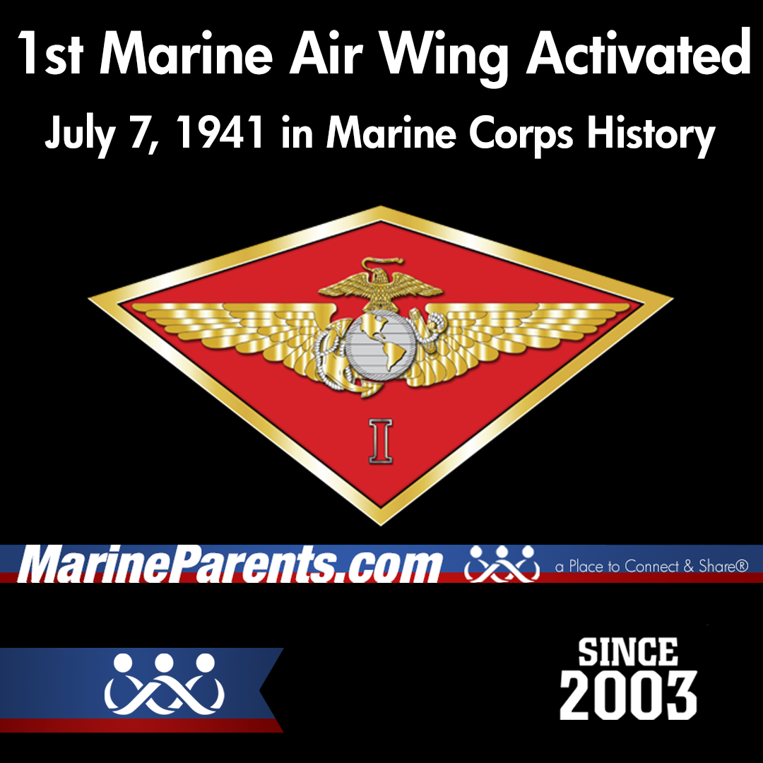 1st Marine Air Wing Activated