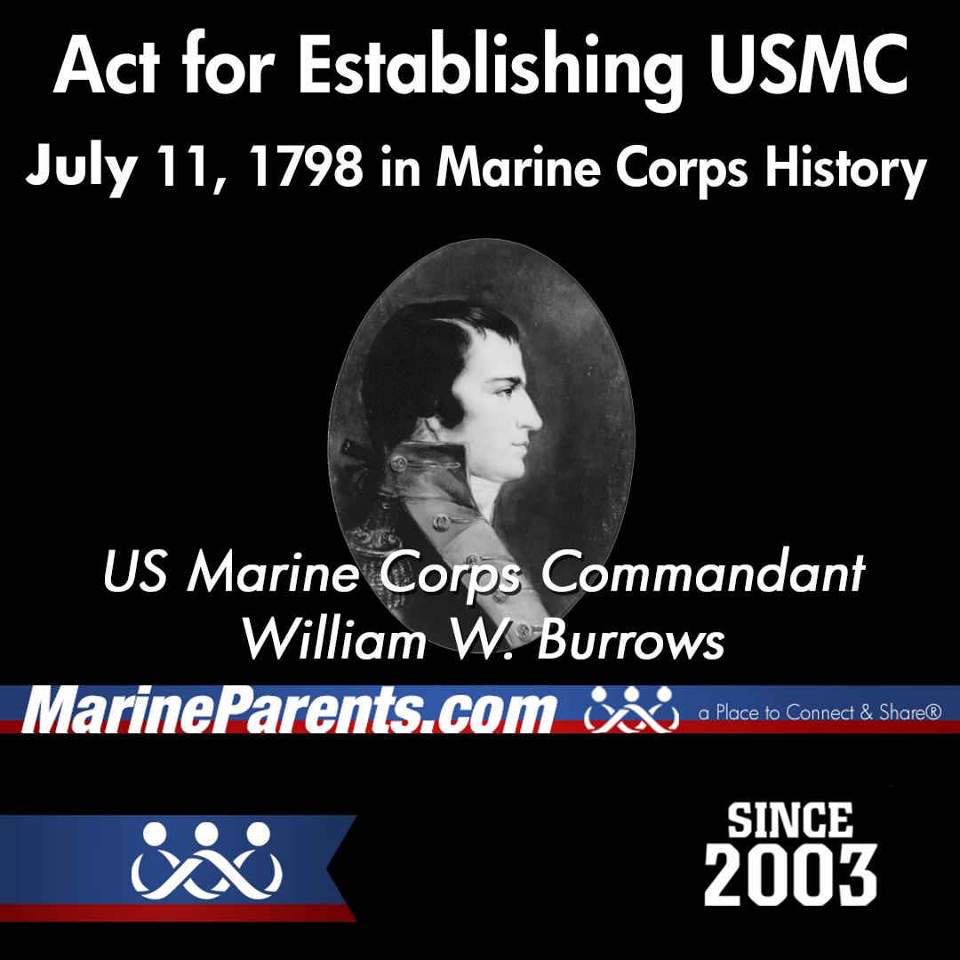 An Act for Establishing and Organizing a Marine Corps
