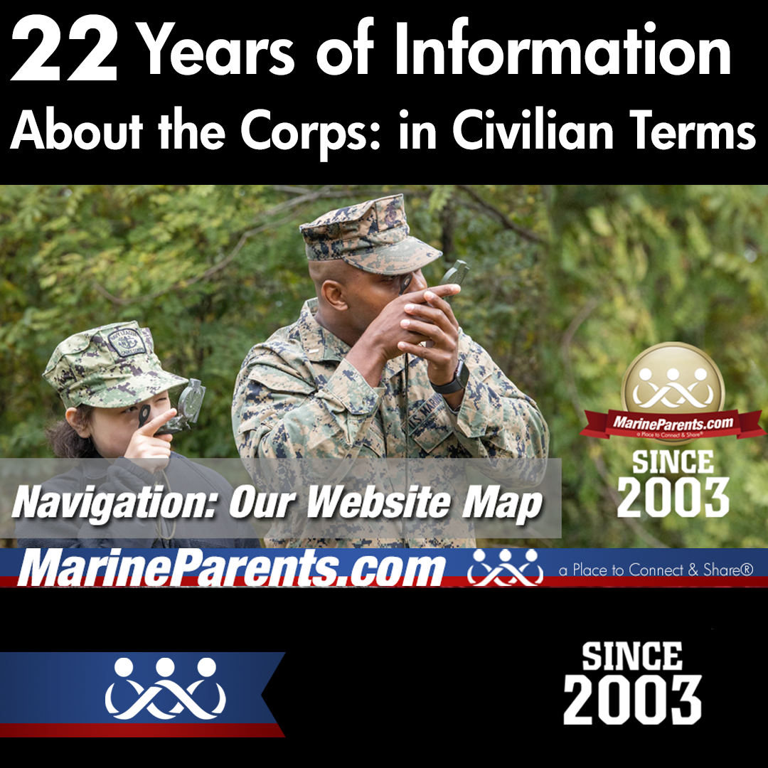 The MarineParents.com Website