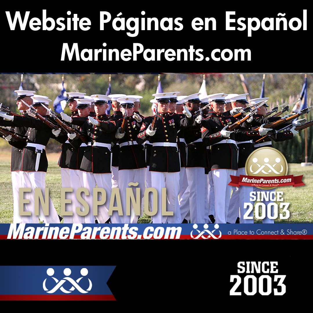 Páginas de Marine Parents en Español