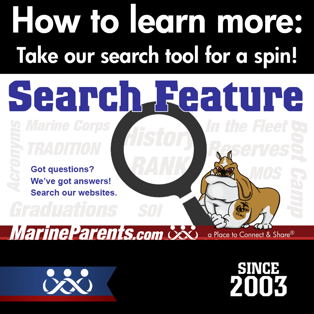 Search the MarineParents Website