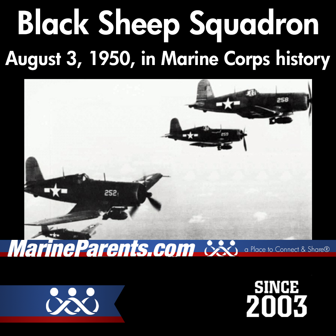Black Sheep Squadron Begins Marine Aviation Involvement in Korean War