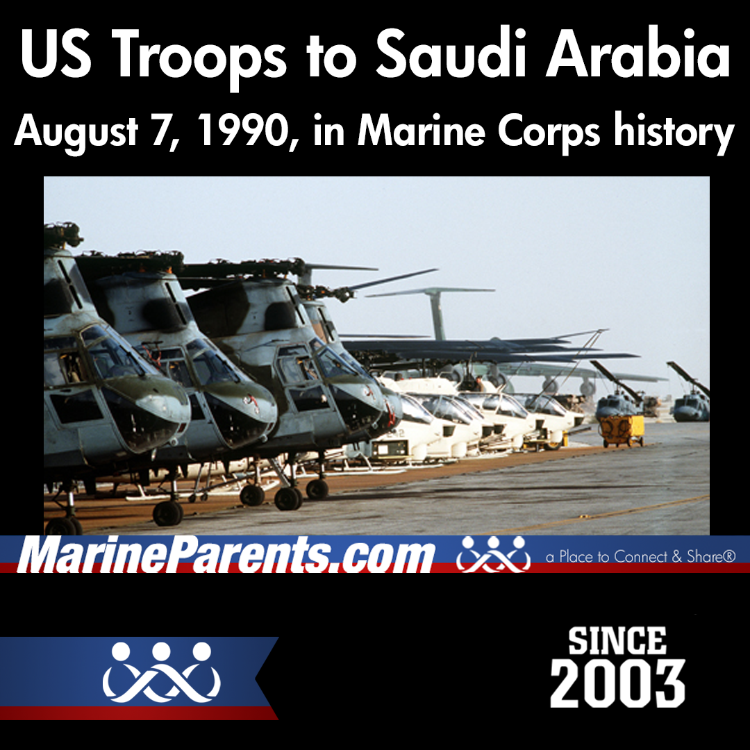 U.S. Troops and Aircraft Sent to Saudi Arabia