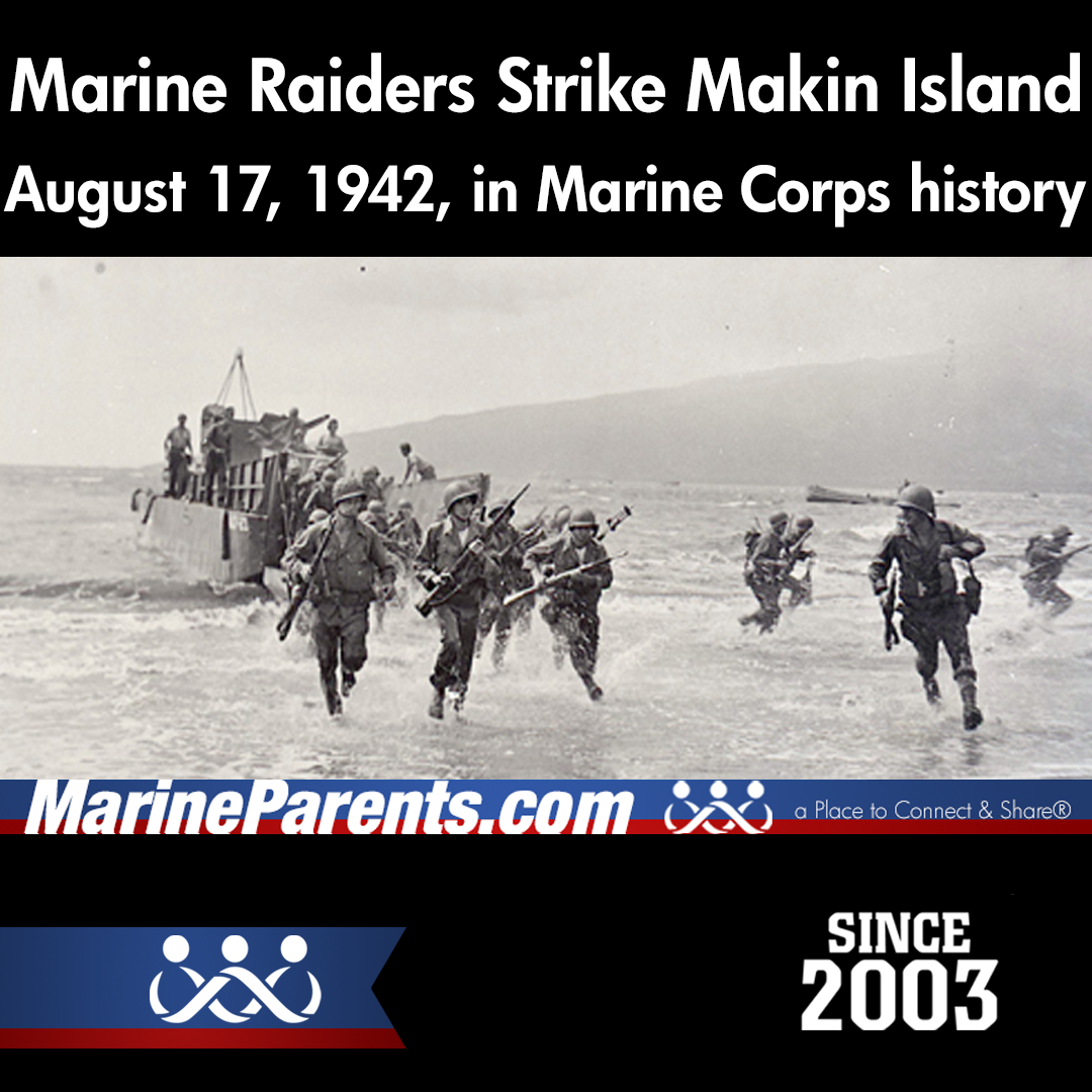 Marine Raiders Strike Makin Island