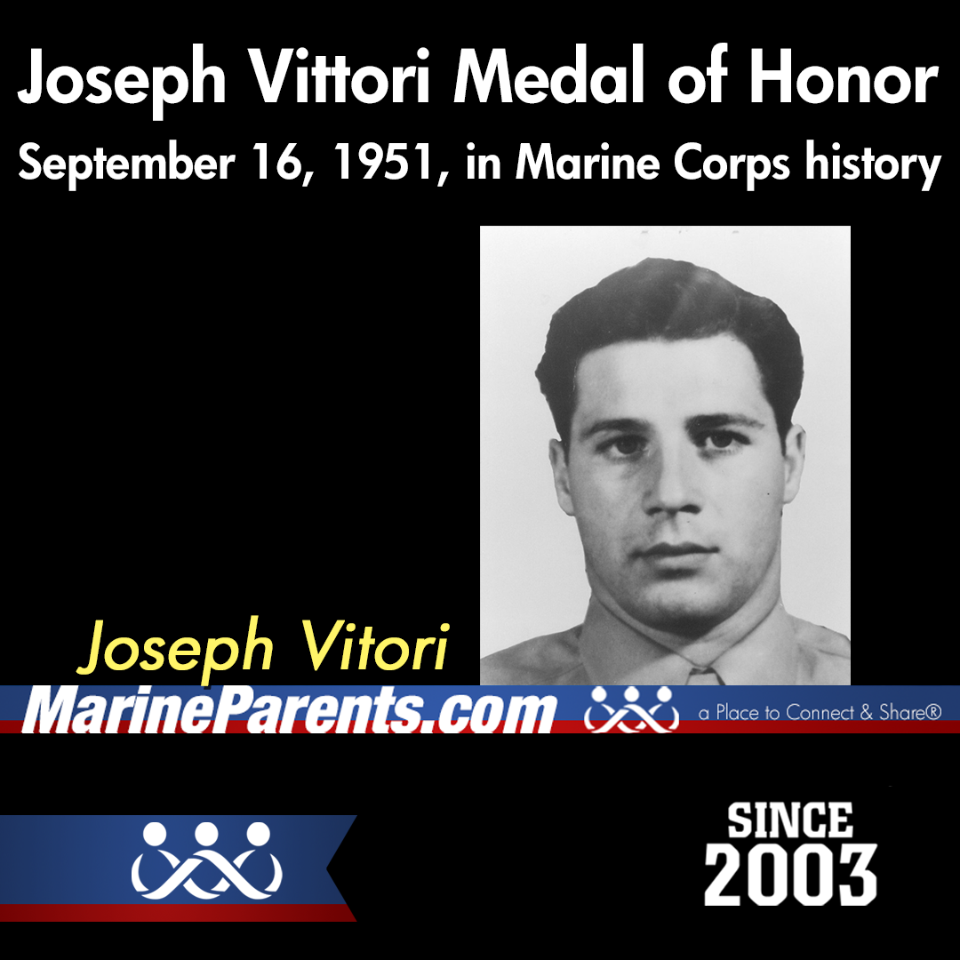 Joseph Vittori Medal of Honor