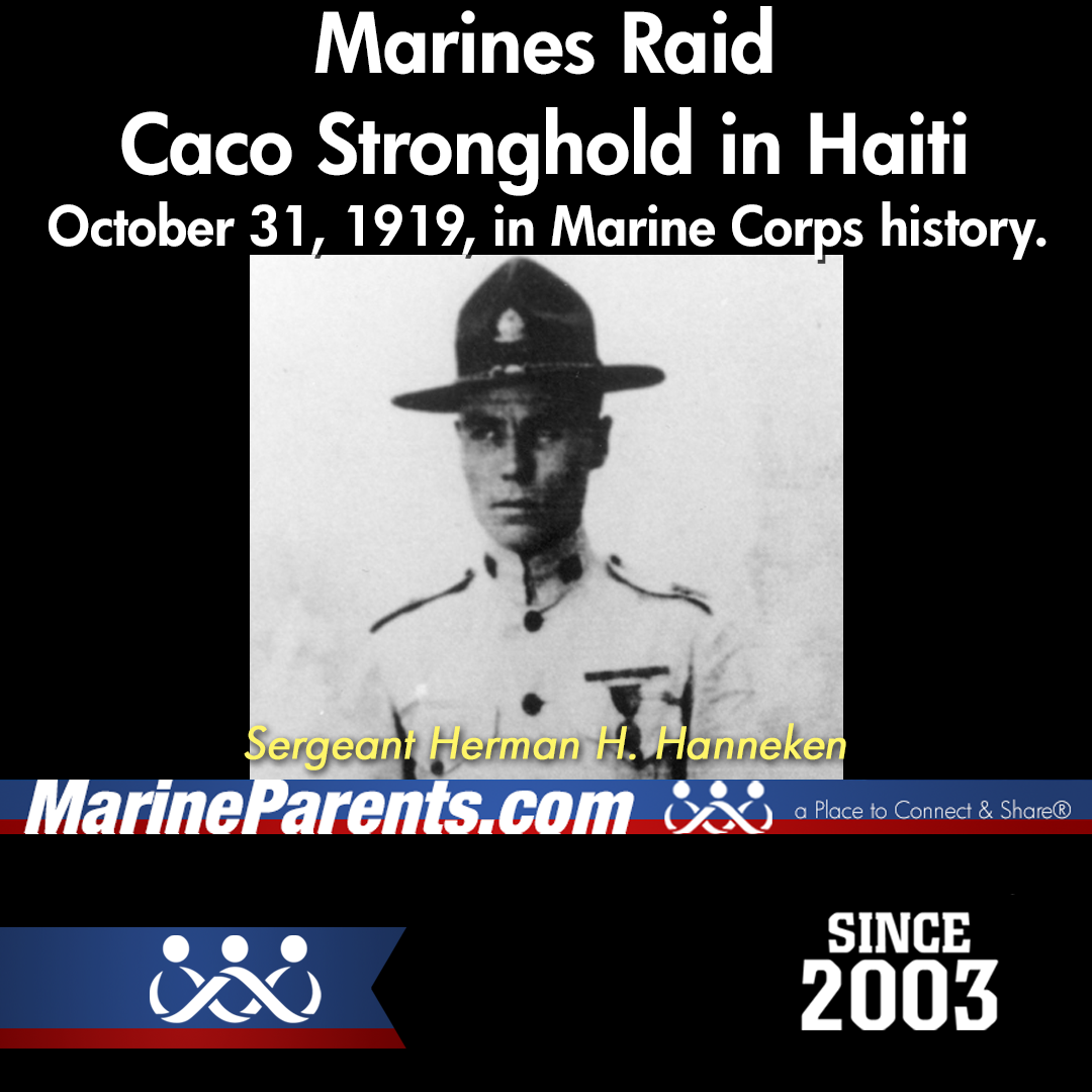 Marines Raid Caco Stronghold in Haiti