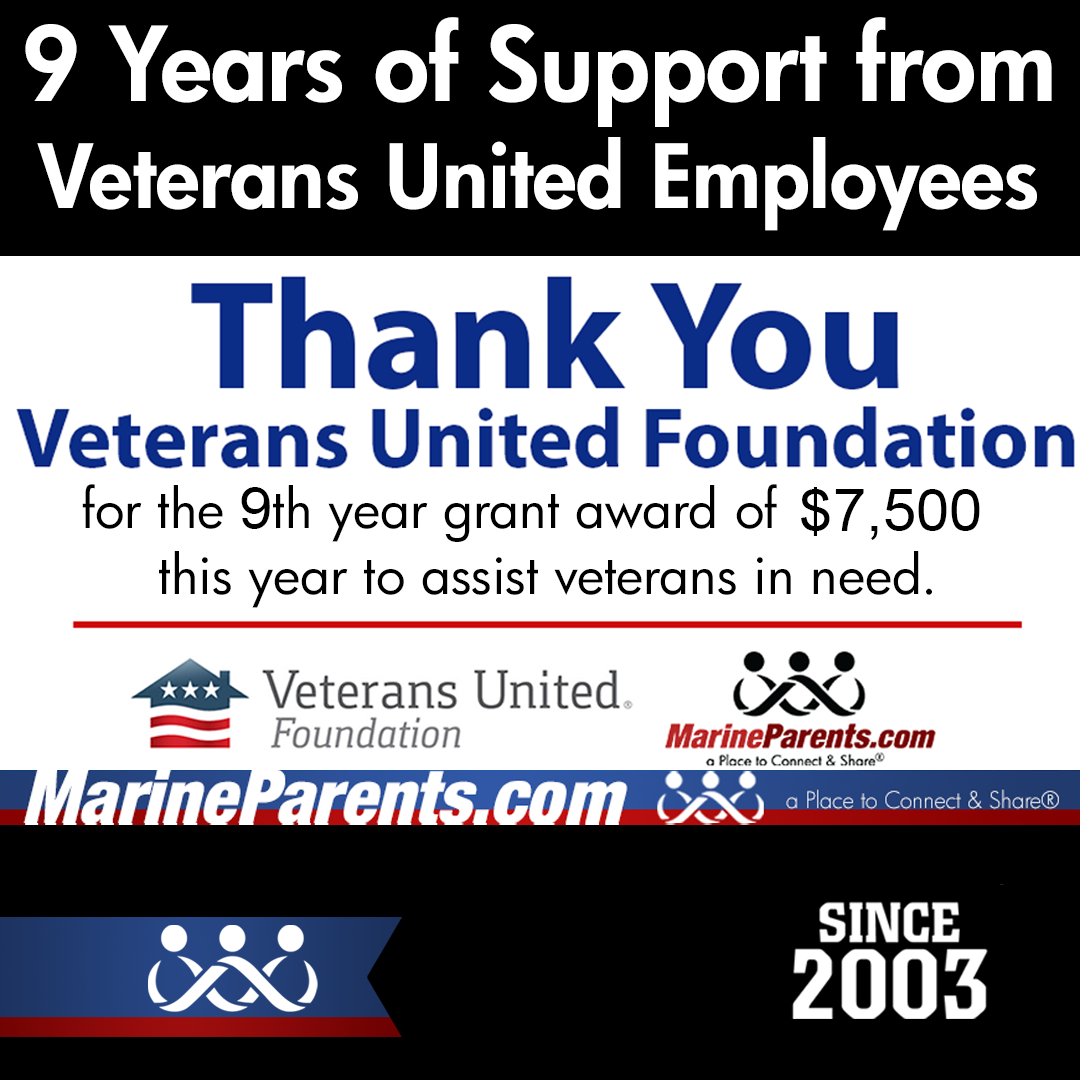 Thank You Veterans United Foundation!
