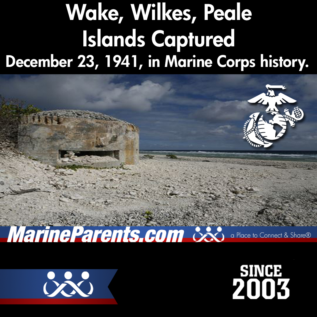 Wake, Wilkes, Peale Islands Captured