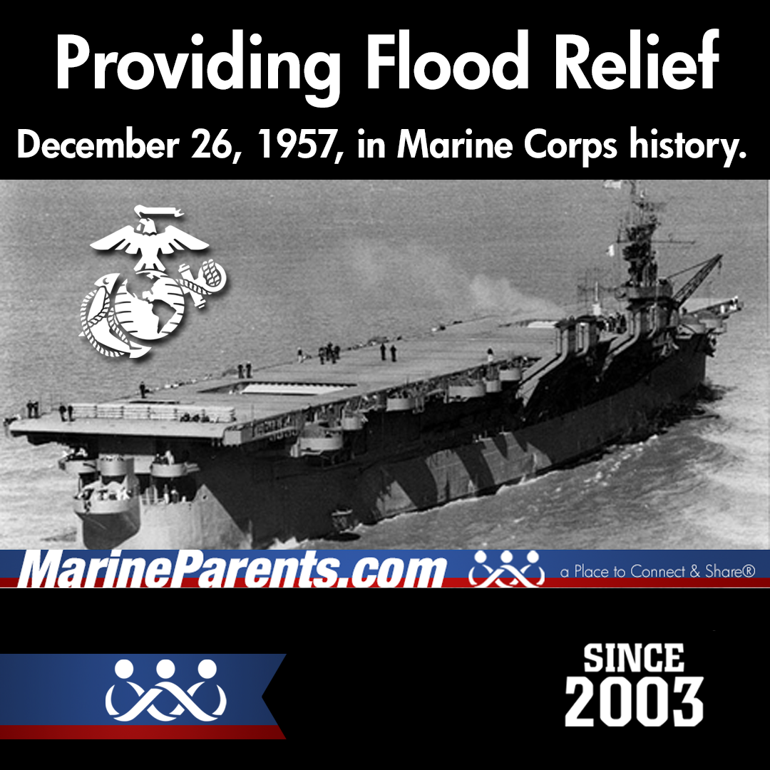 Marines Provide Flood Relief