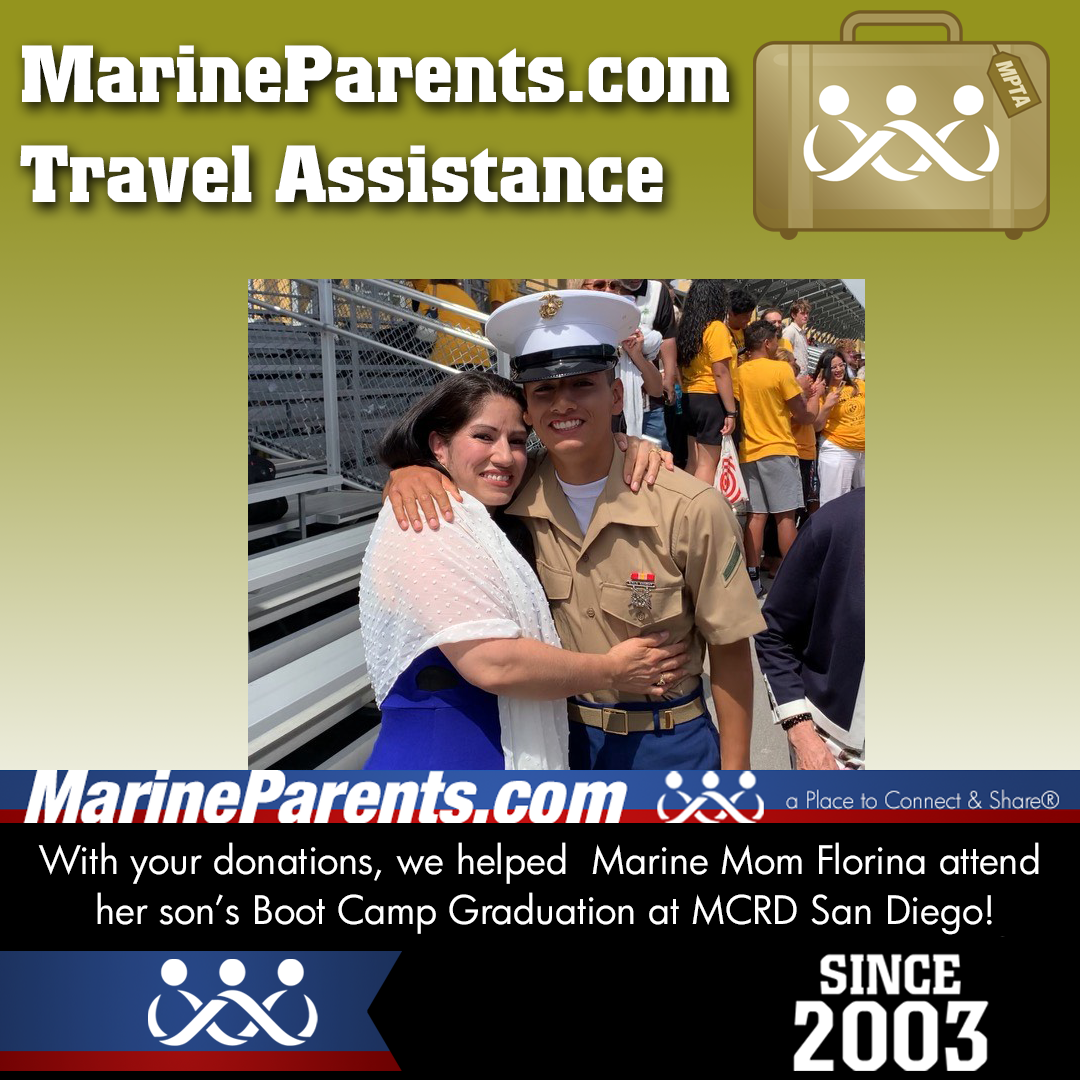 MPTA Helps Marine Mother, Florina, Attend Graduation