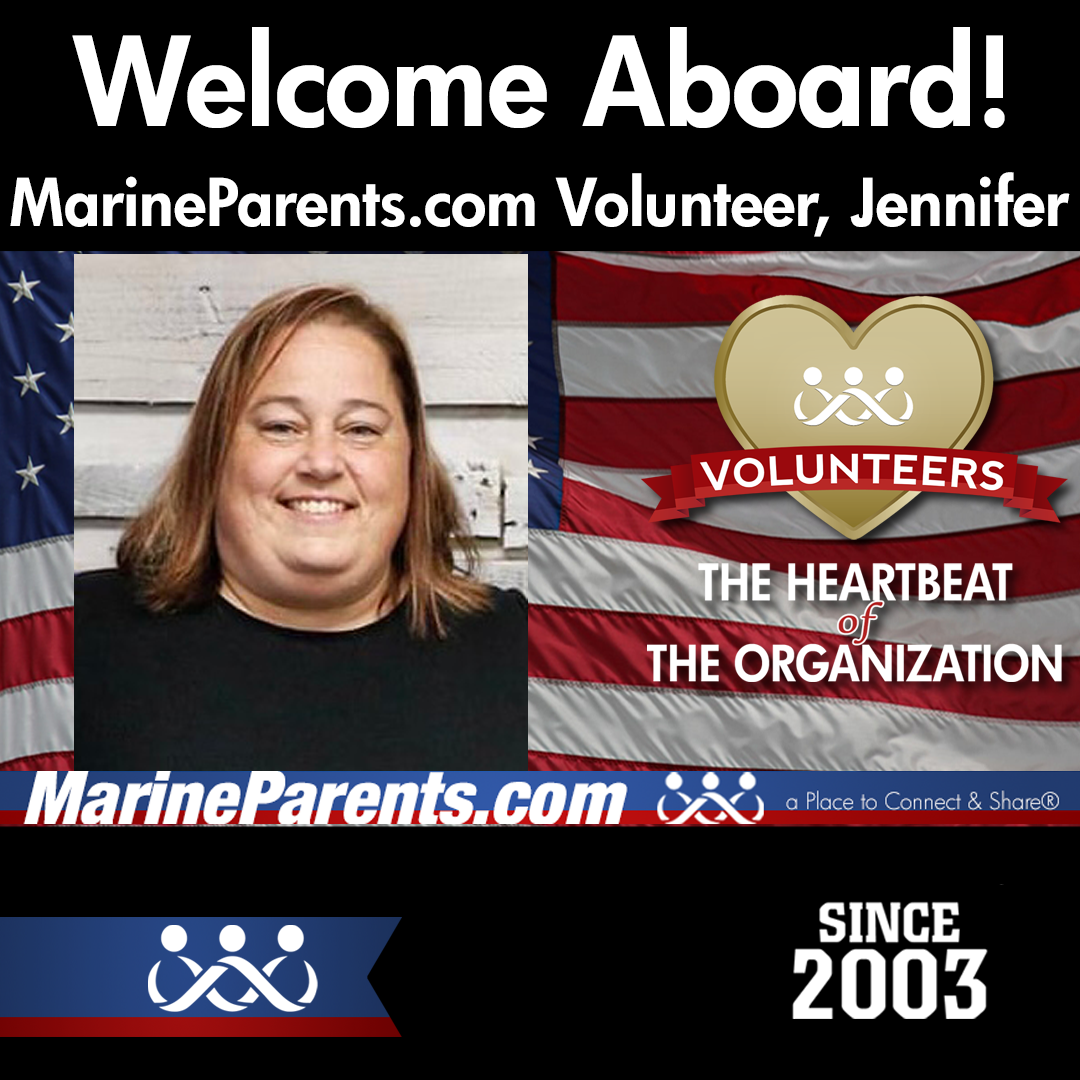 Congratulations to Jennifer Reprogle, our newest Volunteer!