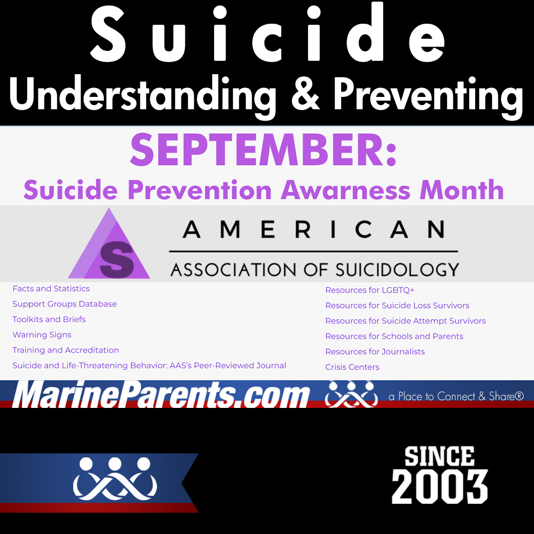 National Suicide Prevention & Awareness Month