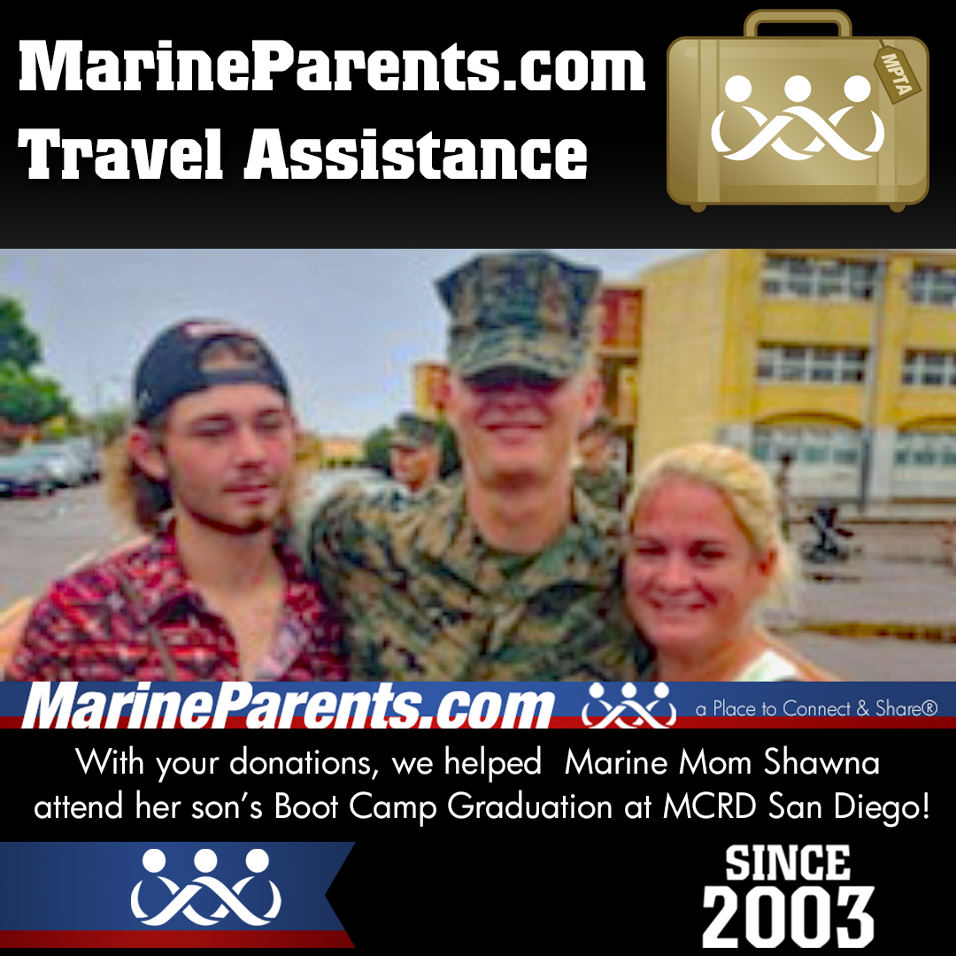 MPTA Helps Marine Mother, Shawna, Attend Graduation