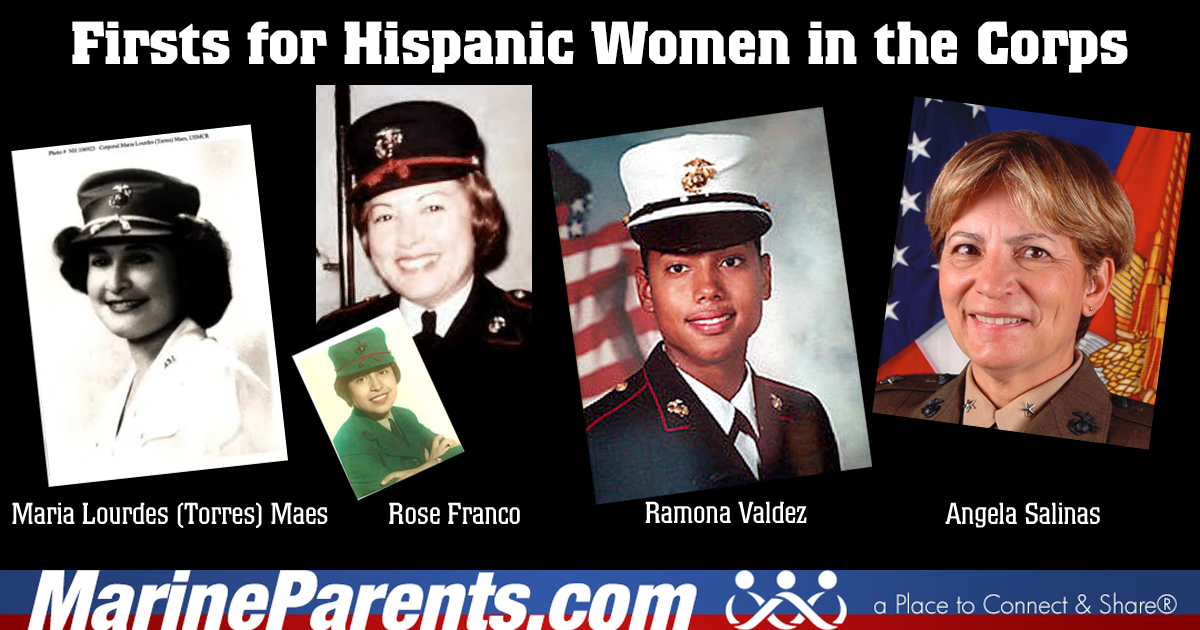 Firsts for Hispanic Women in the Marine Corps