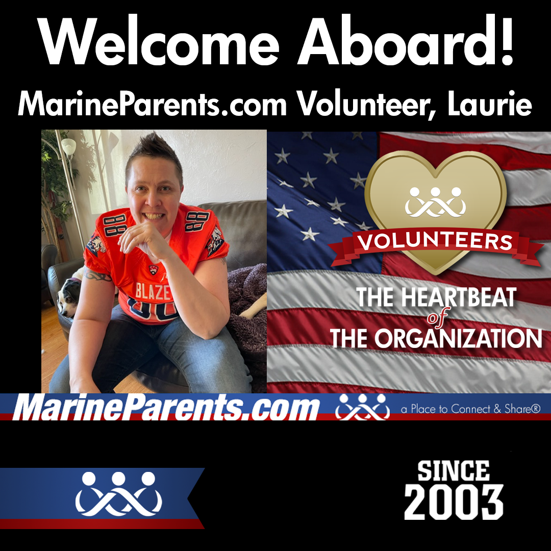 Congratulations to Laurie Eisenhart, our newest Volunteer!