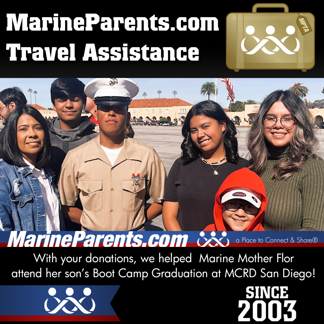 MPTA Helps Marine Mother, Flor, Attend Graduation