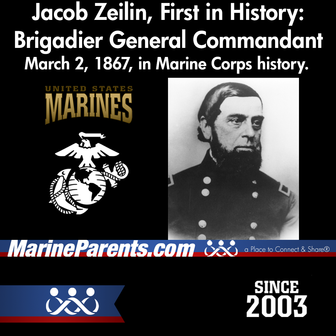 Jacob Zeilin: First Brigadier General Commandant in USMC History