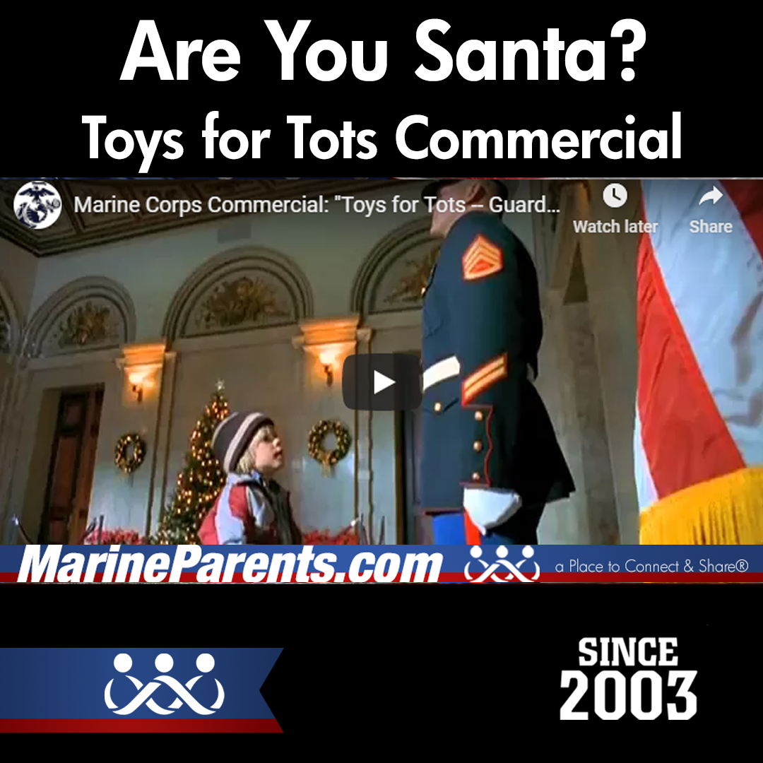 Marine Corps Toys For Tots Commercial