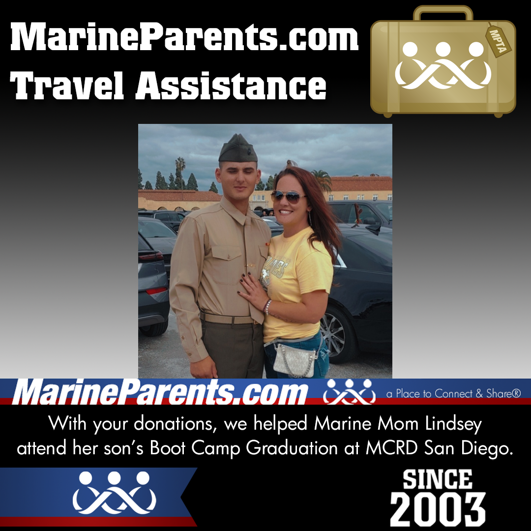 MPTA Helps Marine Mother, Lindsey, Attend Graduation