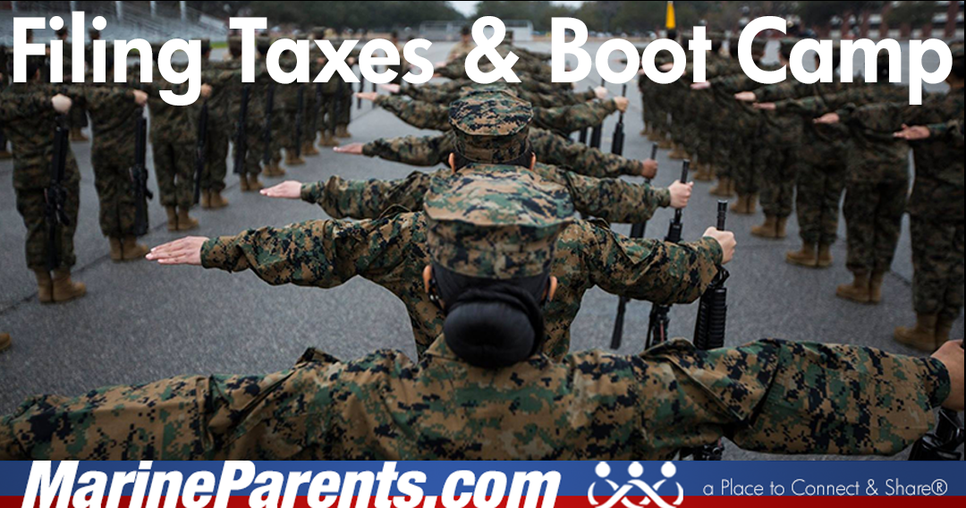 Recruits Filing Taxes Before Boot Camp