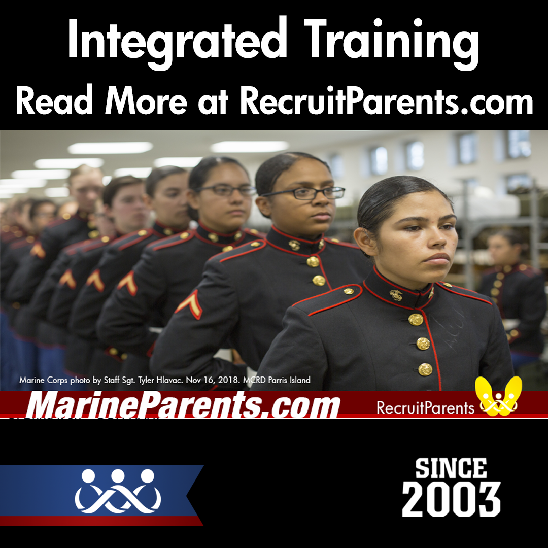 Male and Female Platoons Integrate at Recruit Training