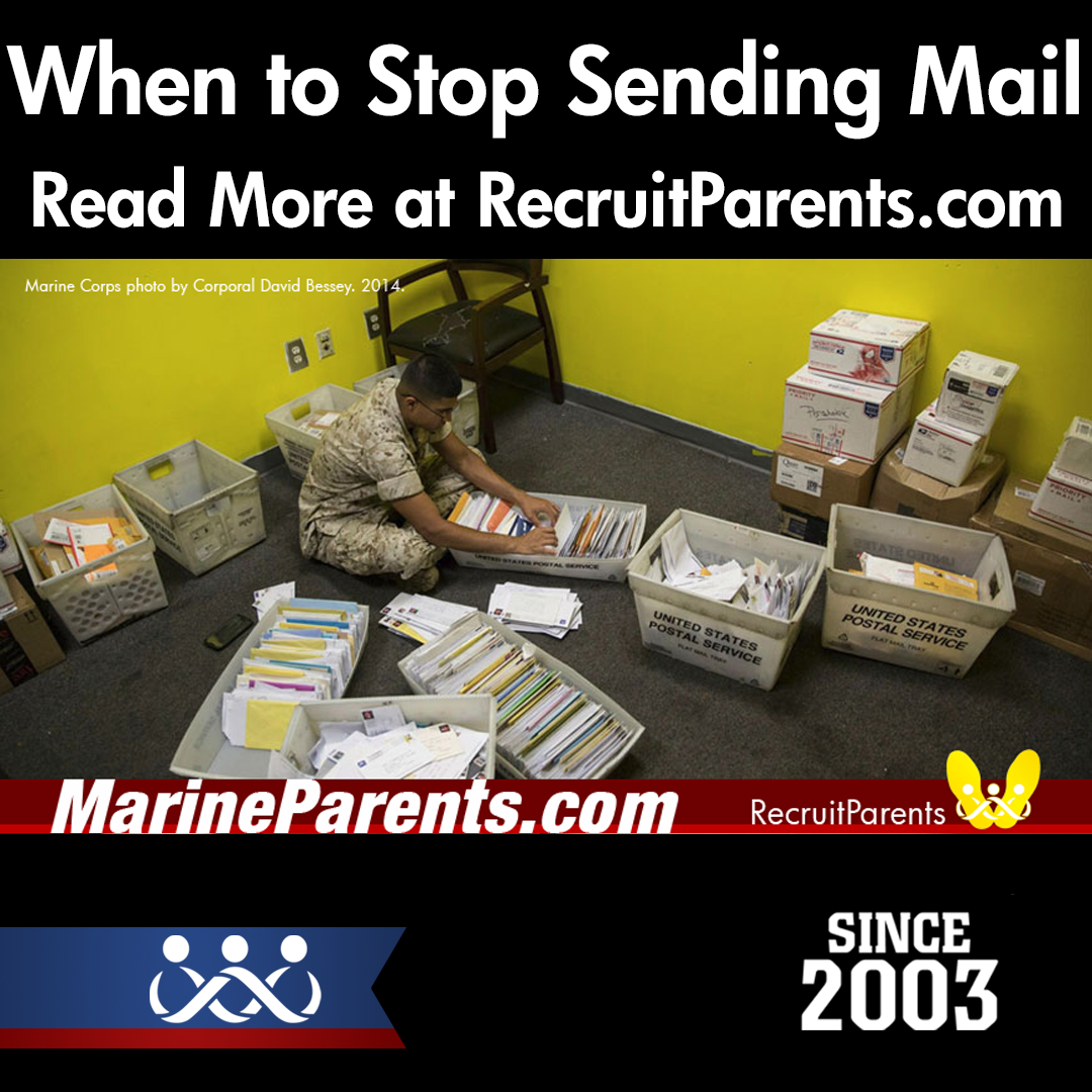 Mail and Packages During Boot Camp