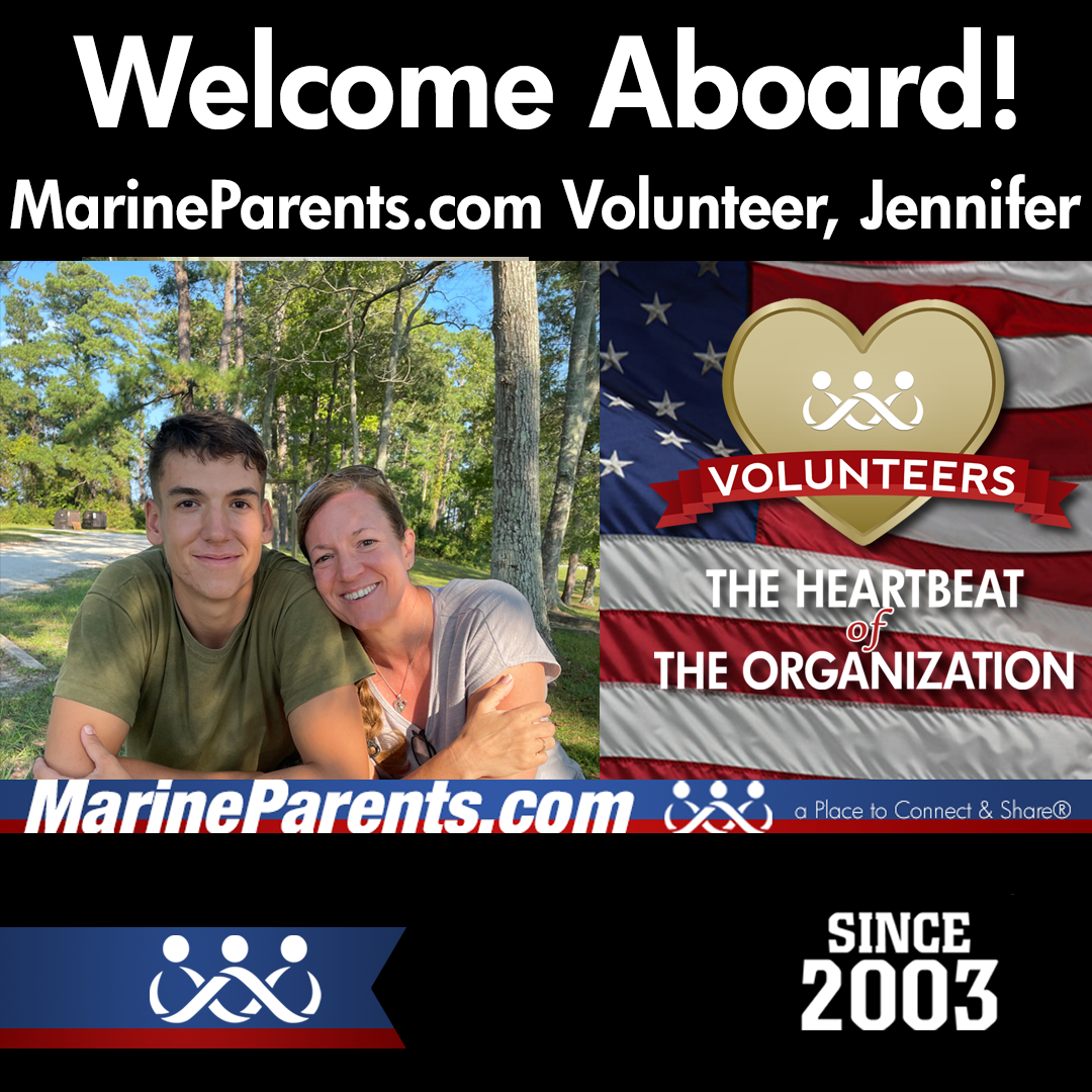 Congratulations to Jennifer Crosson, our newest Volunteer!