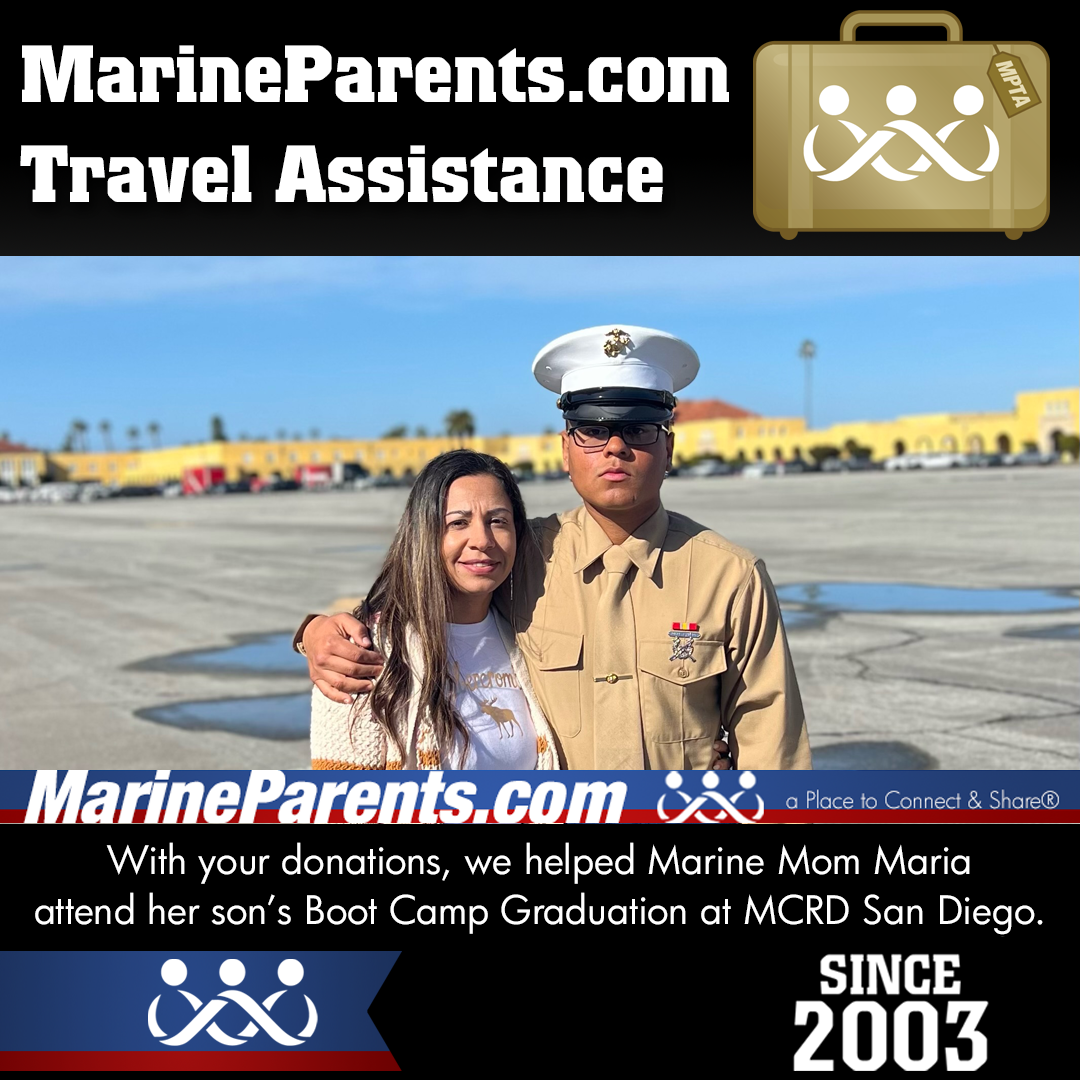 MPTA Helps Marine Mother, Maria, Attend Graduation