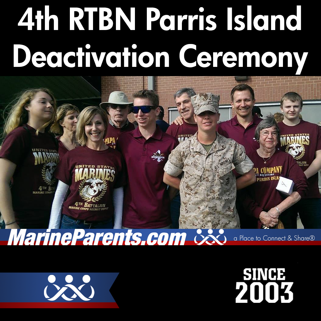 4th Recruit Training Battalion Deactivation