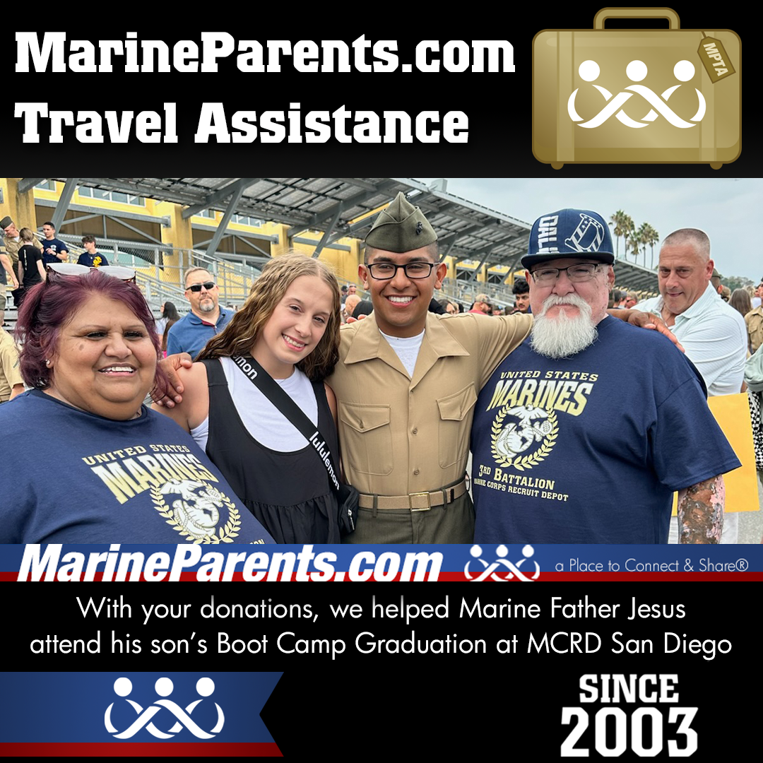 MPTA Helps Marine Father, Jesus, Attend Graduation