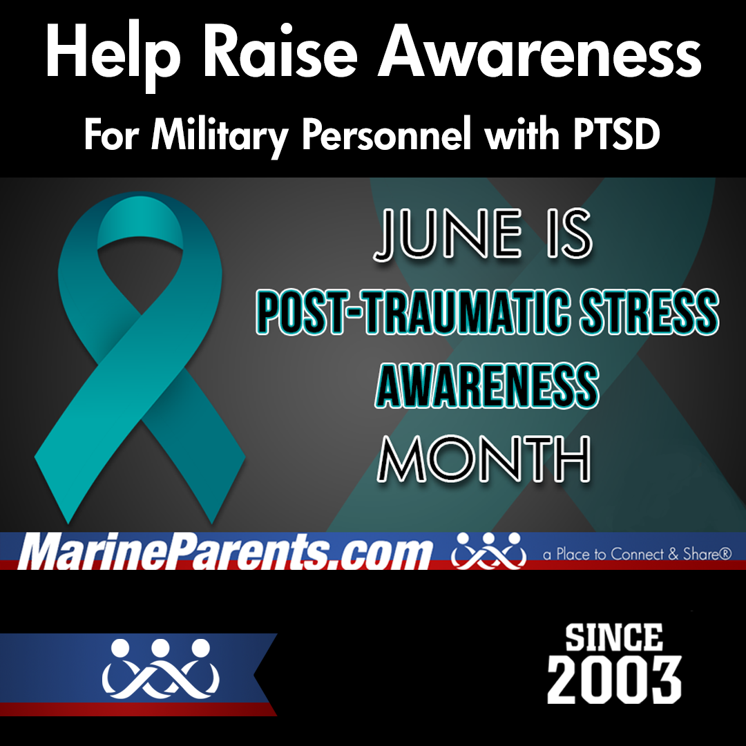 June is Post-Traumatic Stress Awareness Month