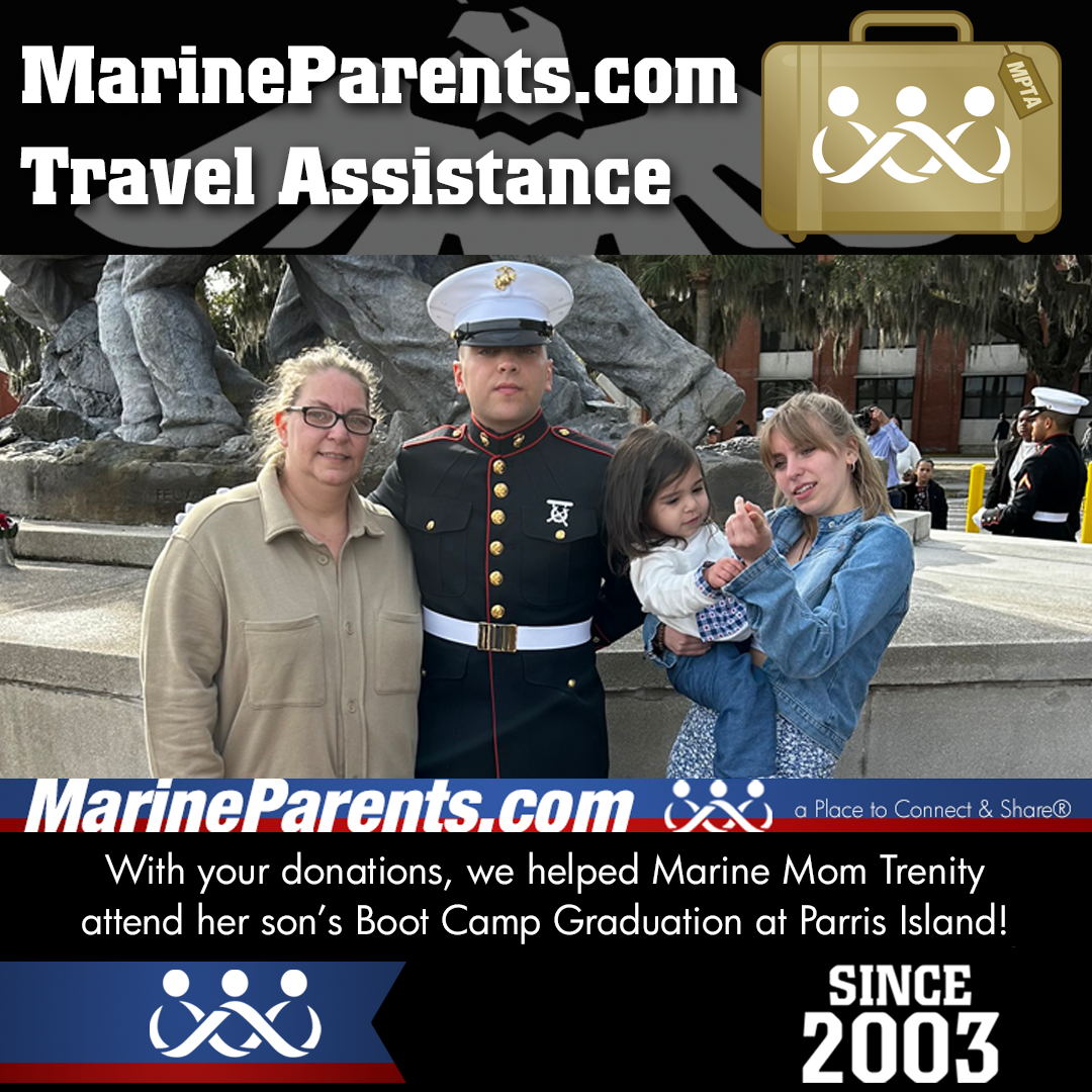 MPTA Helps Marine Mother, Trenity, Attend Graduation