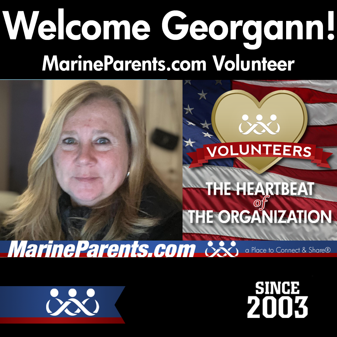 Congratulations to Georgann Perry, our newest Volunteer!