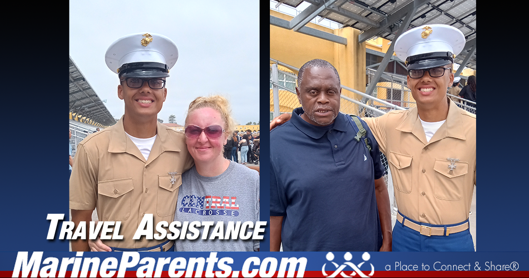 MPTA Helps Marine Parents, Colleen and Paul, Attend Graduation