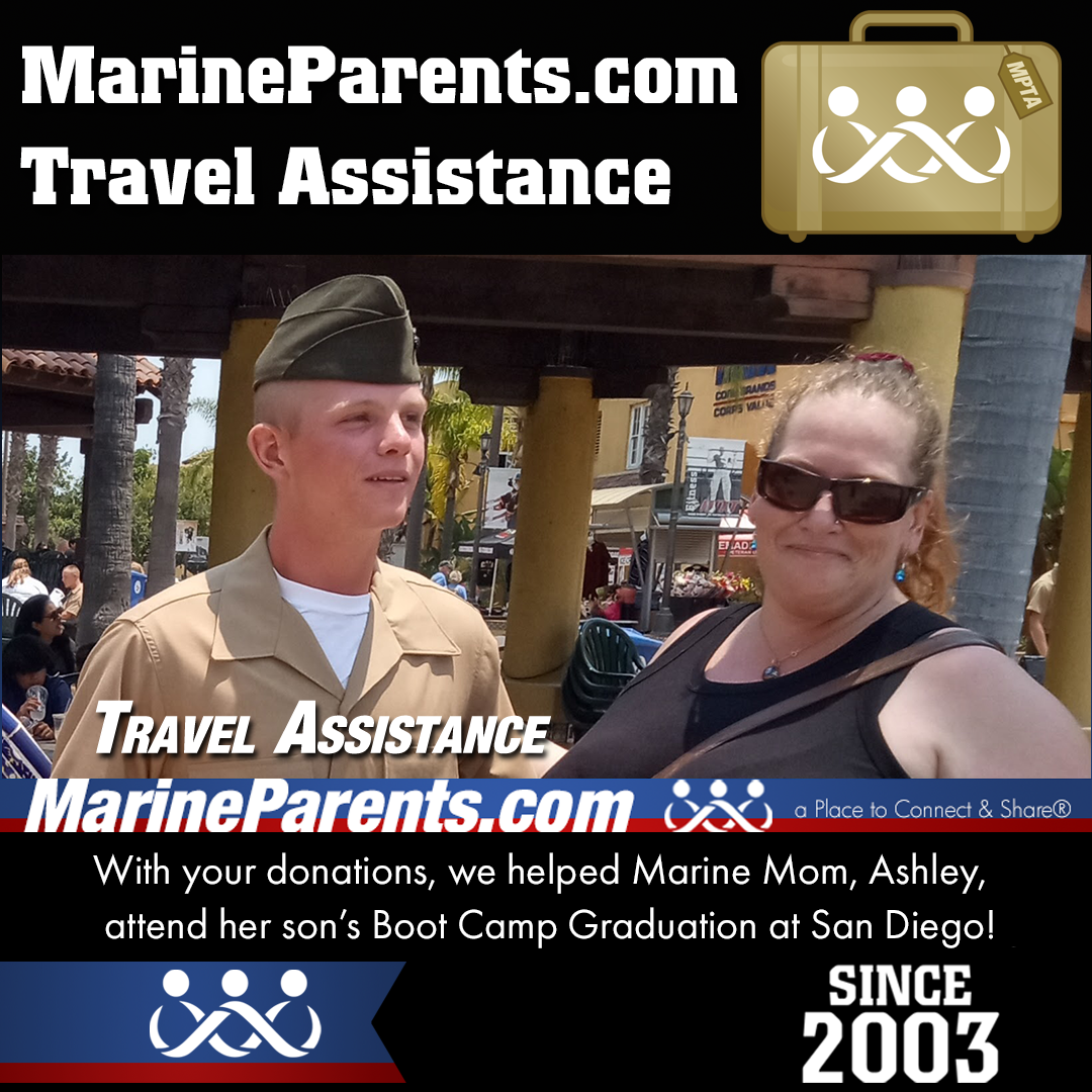 MPTA Helps Marine Mother, Ashley, Attend Graduation