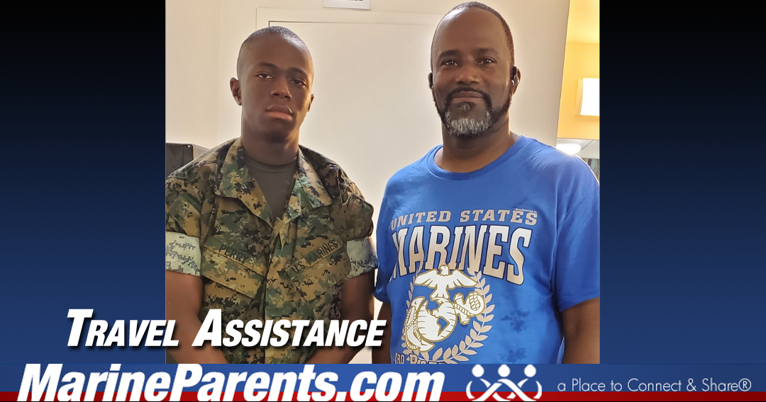 MPTA Helps Marine Father, Gerald, Attend Graduation