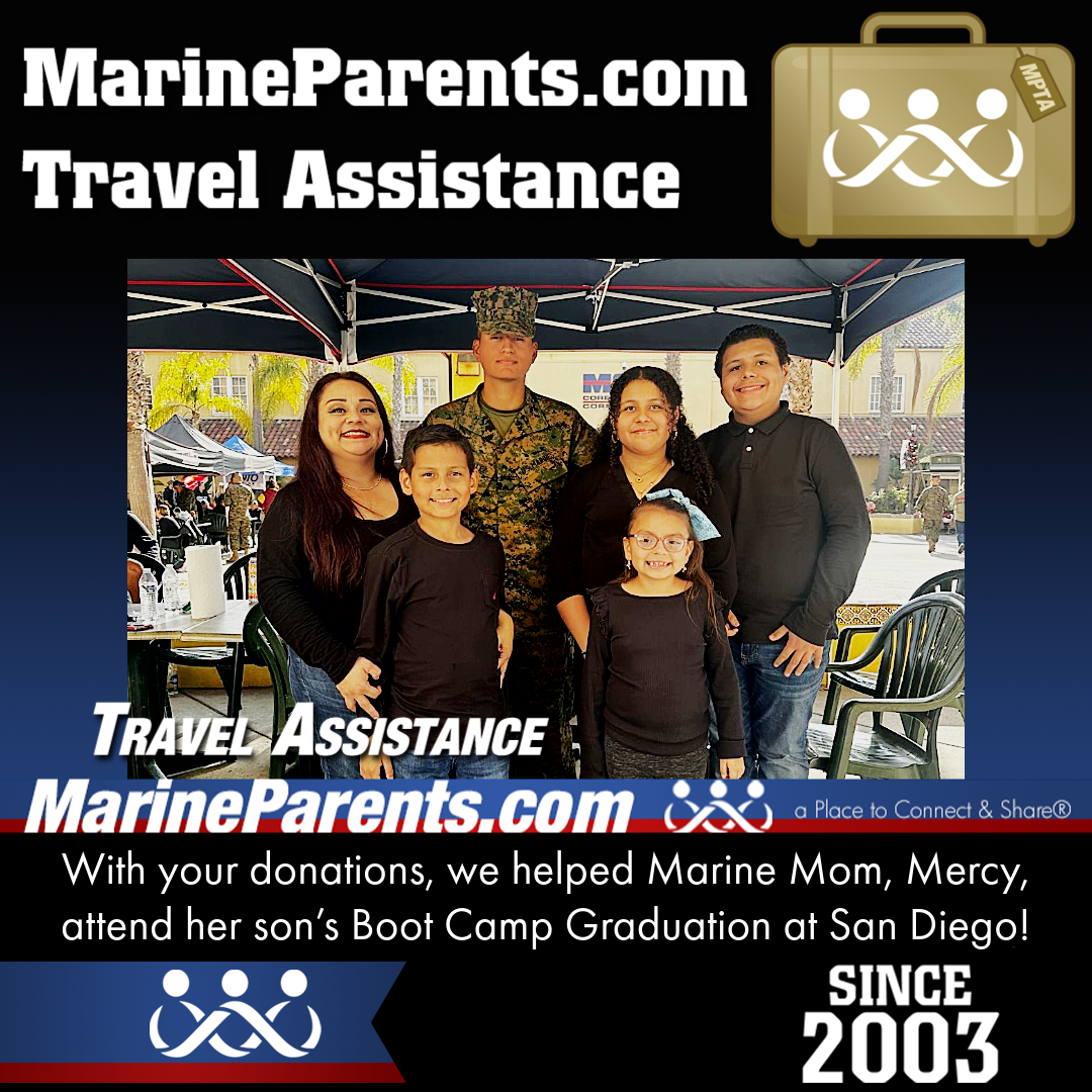 MPTA Helps Marine Mother, Mercy, Attend Graduation