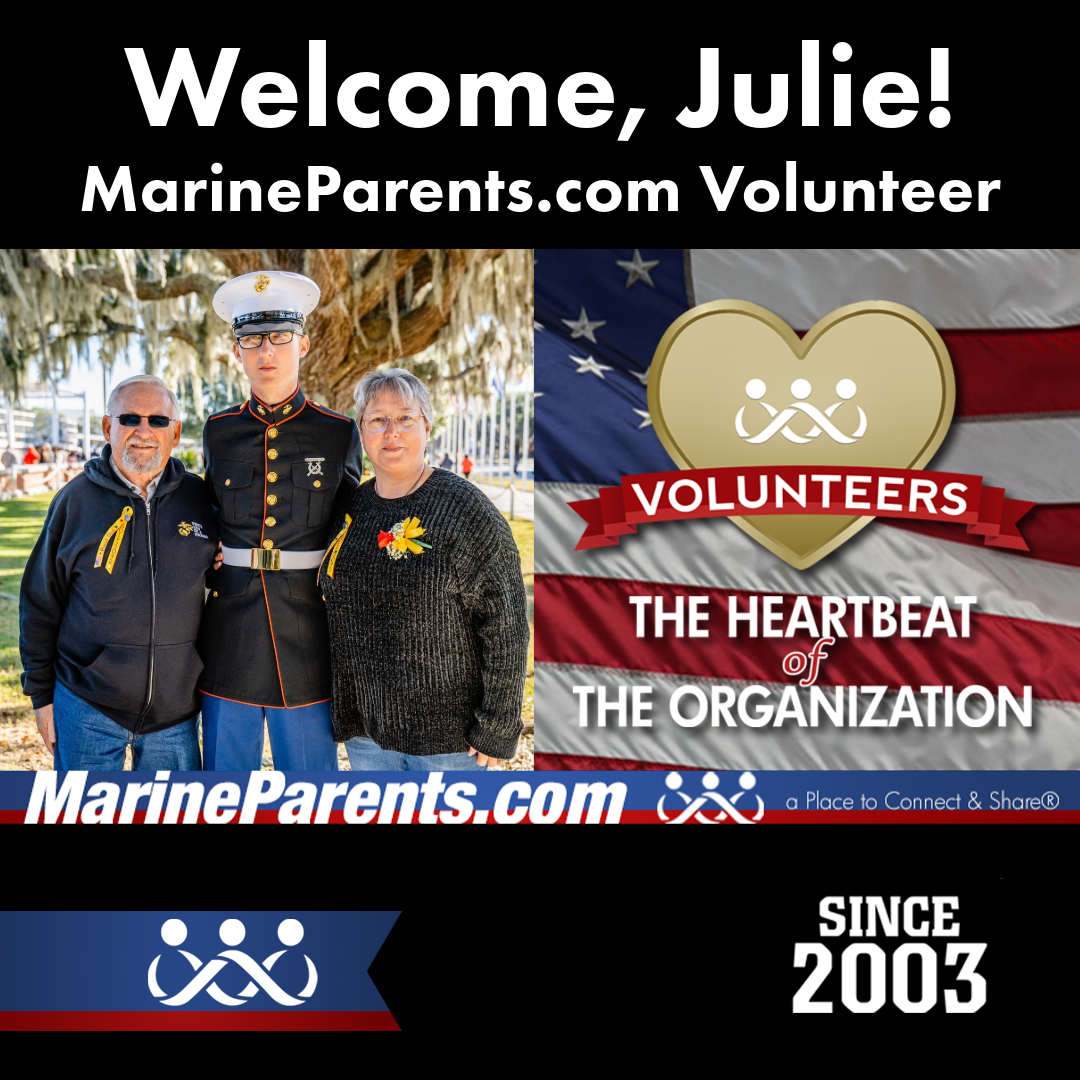 Congratulations to Julie Goering, our newest Volunteer!