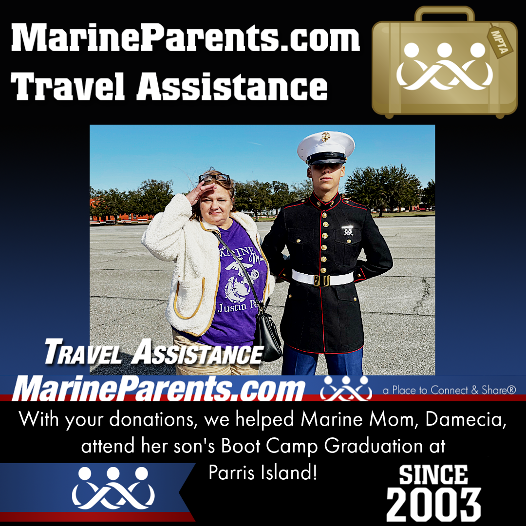 MPTA Helps Marine Mother, Damecia, Attend Graduation