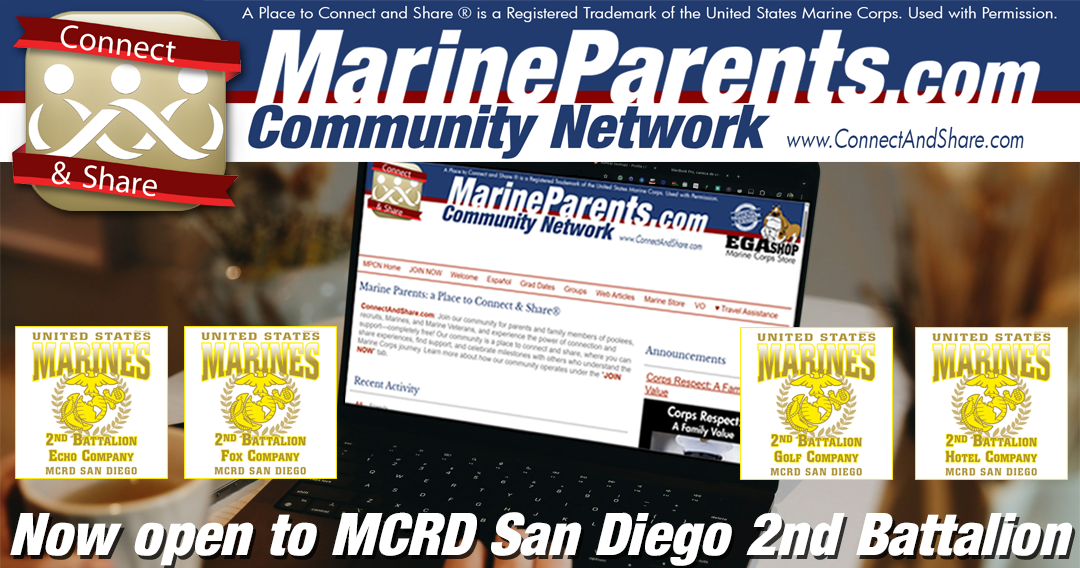 Marine Parents Community Network ConnectAndShare.com