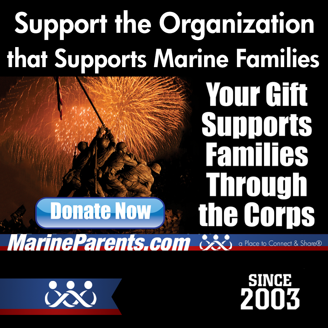 Marine Parents September Donation