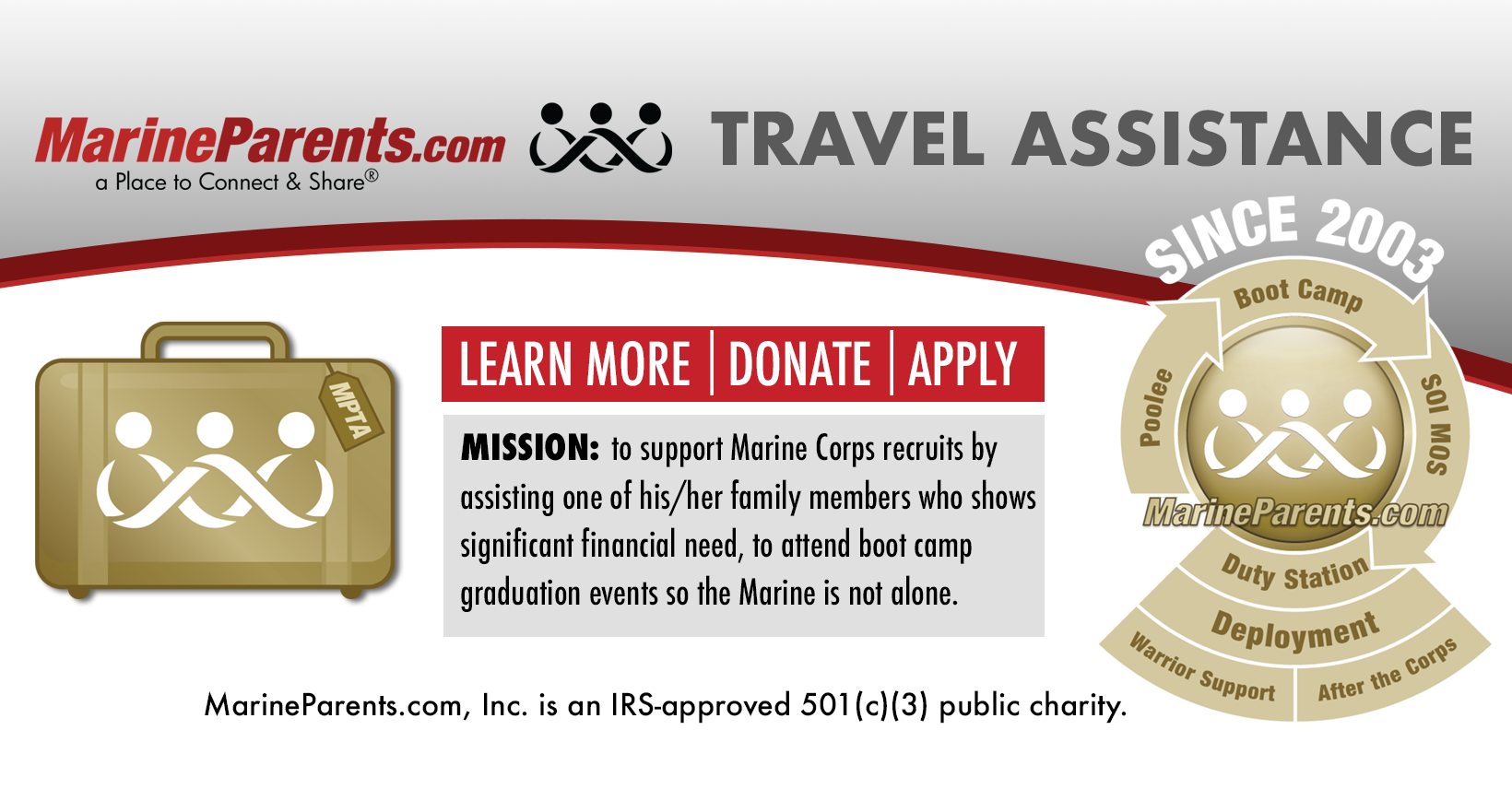 Travel Assistance Monthly Donation