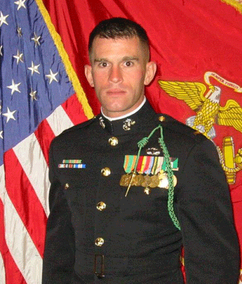 Marine 1st Lt. Therrel Shane Childers was killed in Iraq on March 21, 2003.
