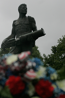 Basilone Statue