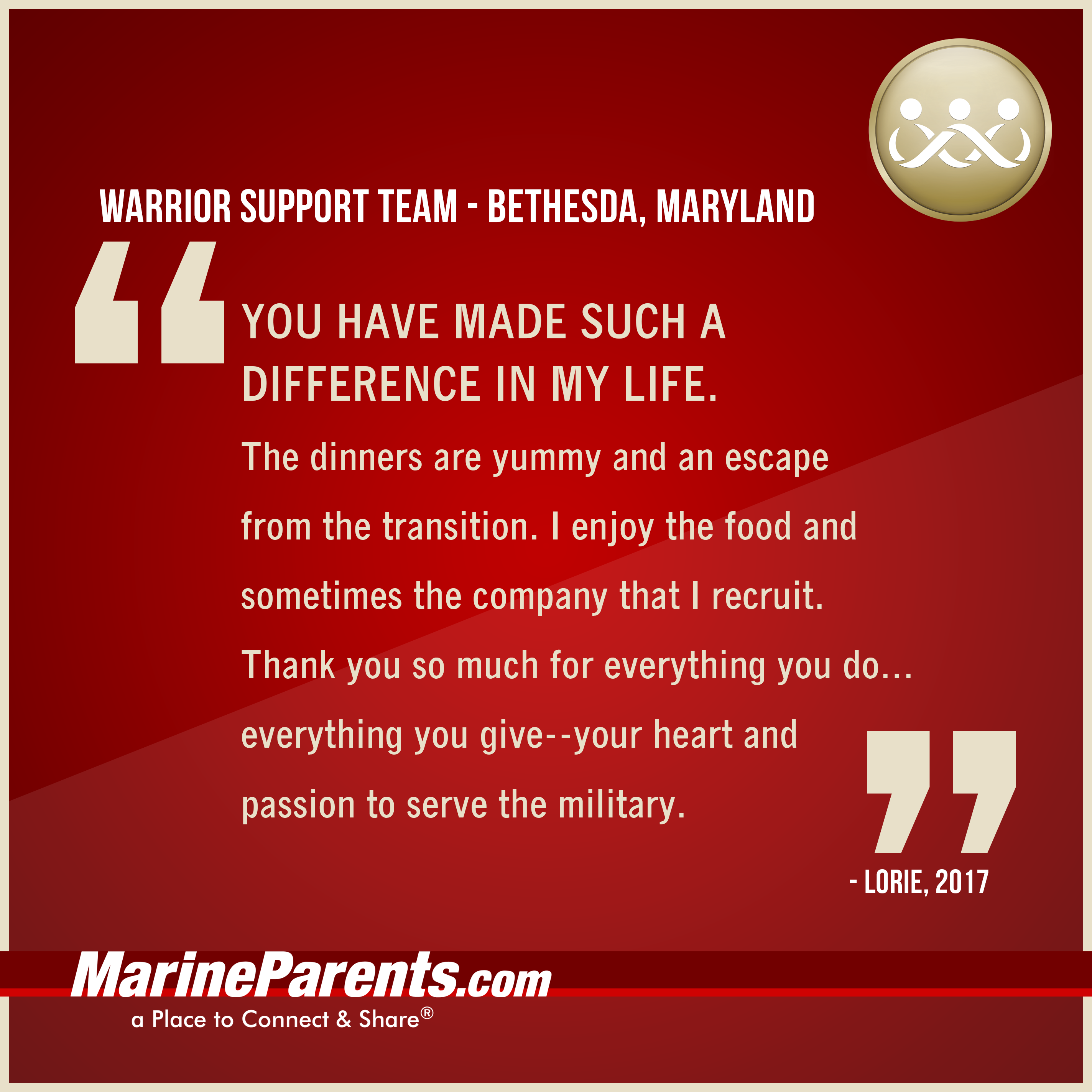 Quotes about MarineParents.com
