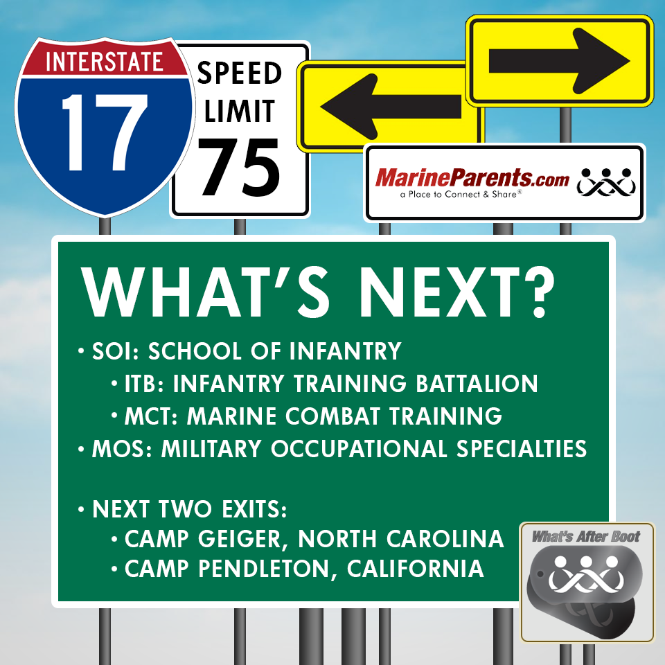 What's After Boot Camp MarineParents.com